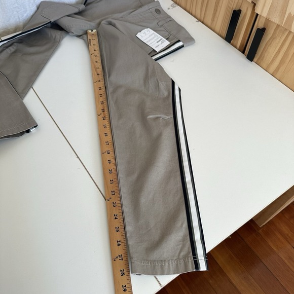 NWT Athleta Summit Cargo Pants Women's 2 Beige Utility UPF Relaxed Fit Carpenter - Picture 7 of 16